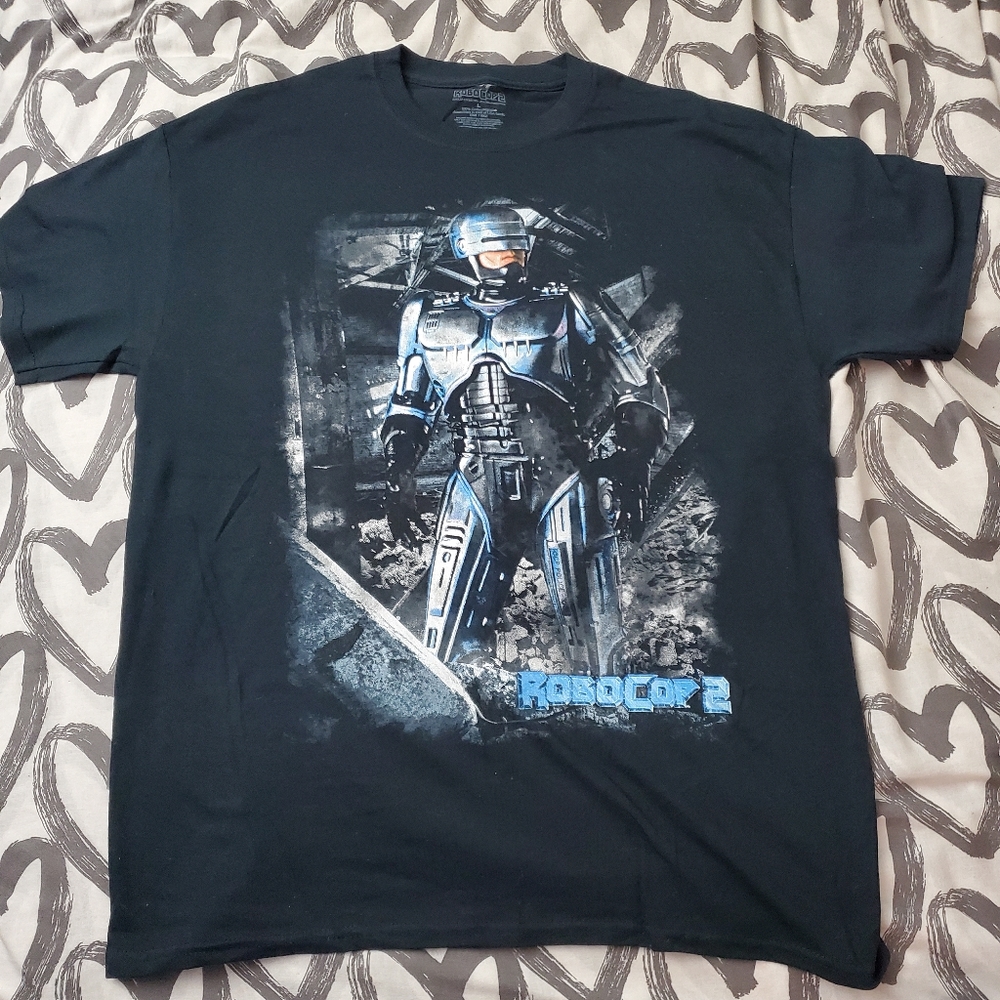 Robocop 2 Men's Large Graphic Tee Shirt Great Condition New